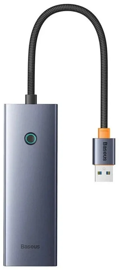 Концентратор Baseus UltraJoy Series 4-Port Space Grey (B0005280B811-10) 3