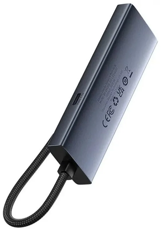 Концентратор Baseus UltraJoy Series 4-Port Space Grey (B0005280B811-10) 5
