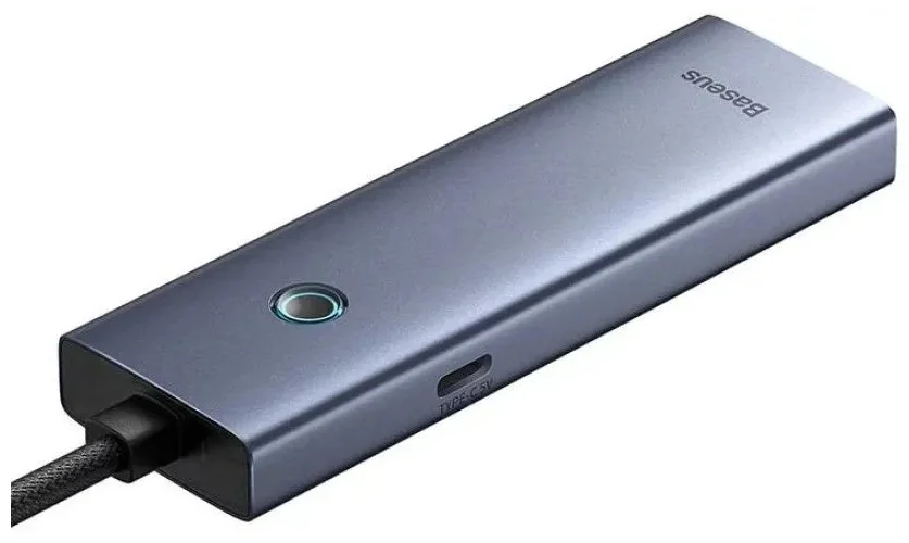 Концентратор Baseus UltraJoy Series 4-Port Space Grey (B0005280B811-10) 6