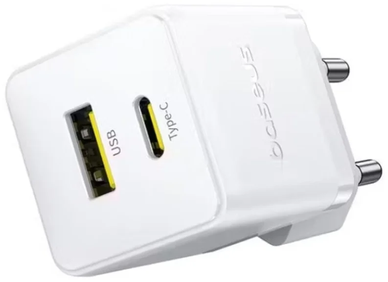Адаптер питания Baseus Palm C+U 30W White (P1011160A213-00) 2