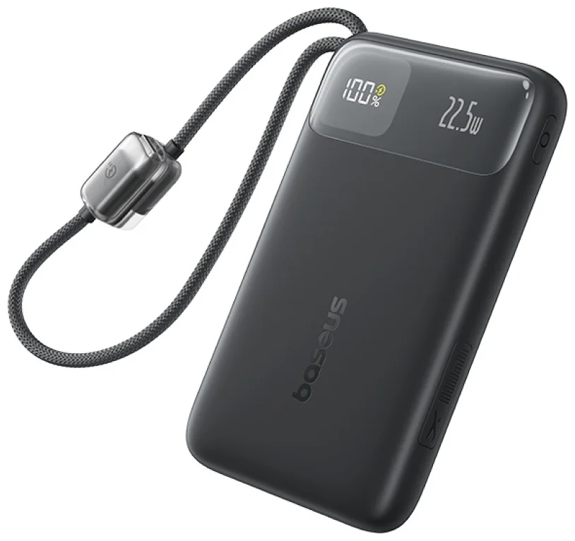 Портативный внешний аккумулятор Baseus EnerFill FC11 10000mAh 22.5W Black (E0027R04) 3