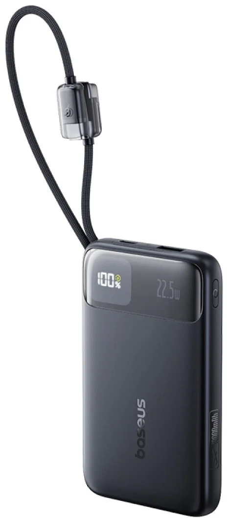 Портативный внешний аккумулятор Baseus EnerFill FC11 10000mAh 22.5W Black (E0027R04) 4