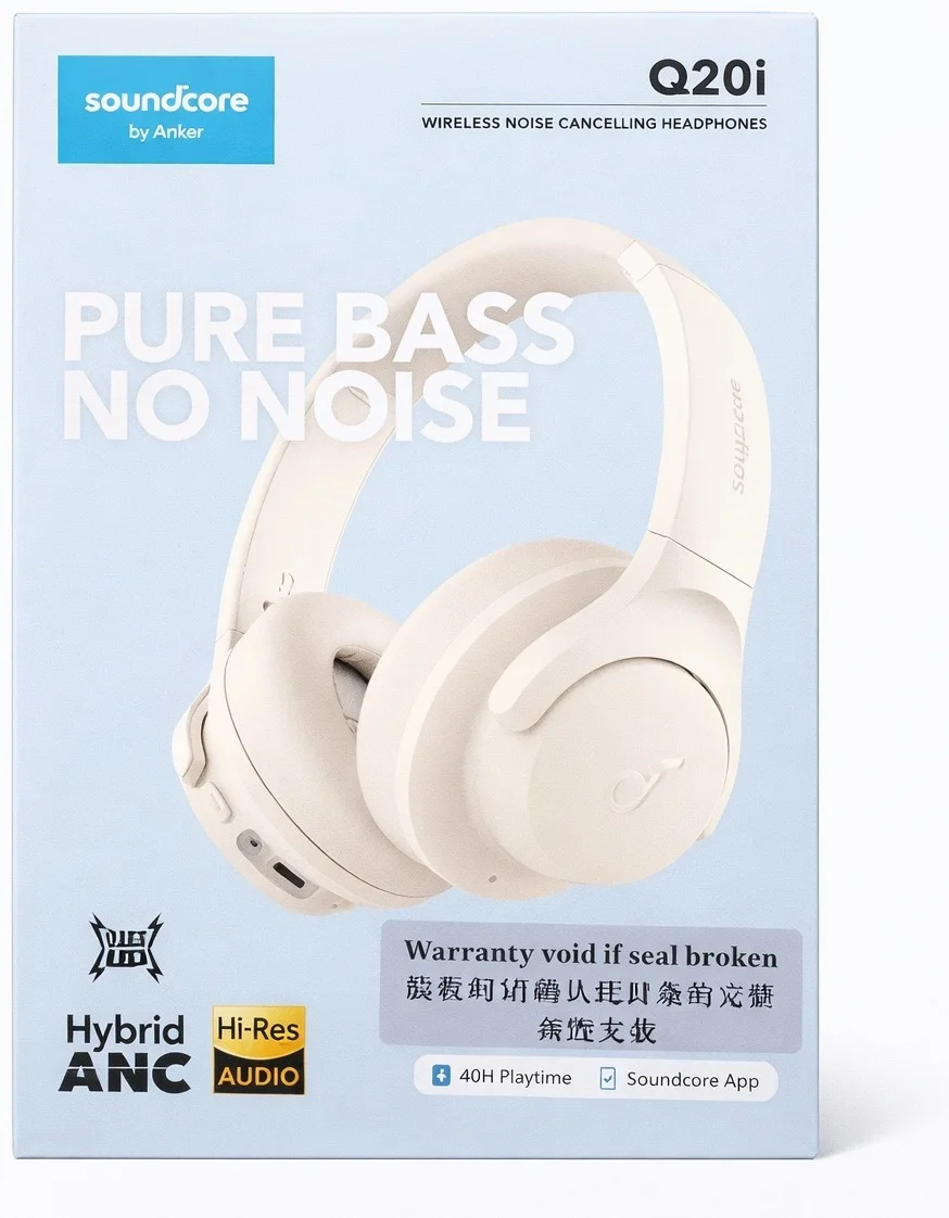 Наушники soundcore Q20i White 3