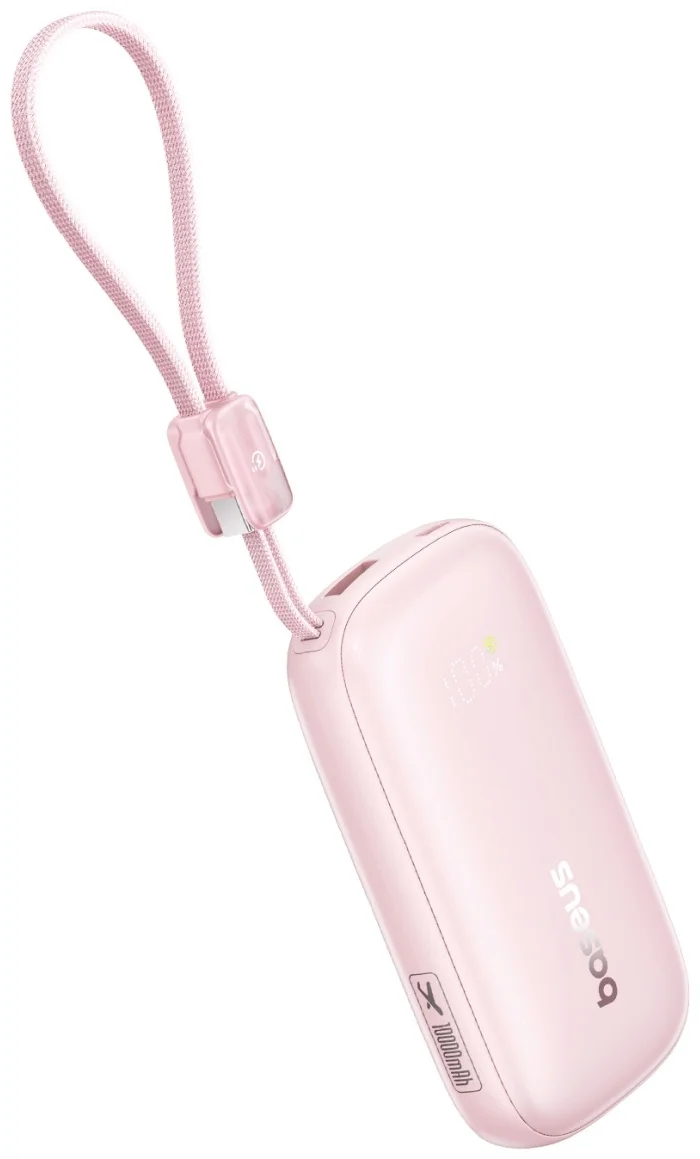 Портативный внешний аккумулятор Baseus EnerFill FC21 Qpow 3 Ultra 10000mAh 45W Pink (E0027Q02) 3