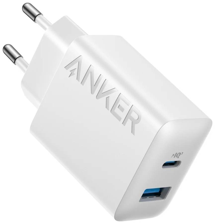 Адаптер питания Anker 20W Wall Charger (2 Ports)(A2348G21) Белый 3