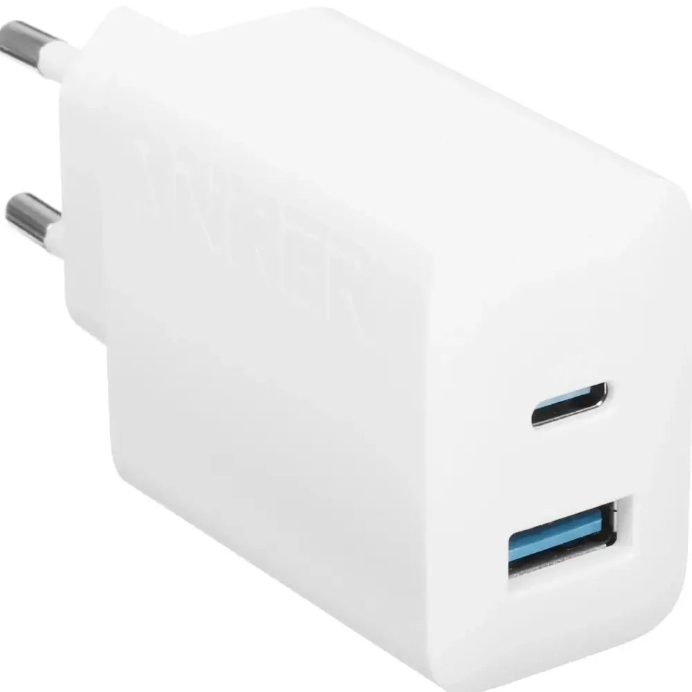 Адаптер питания Anker Charger 20W, 2-Port (в комлпекте кабель Type-c) (B2348G21) Белый 2