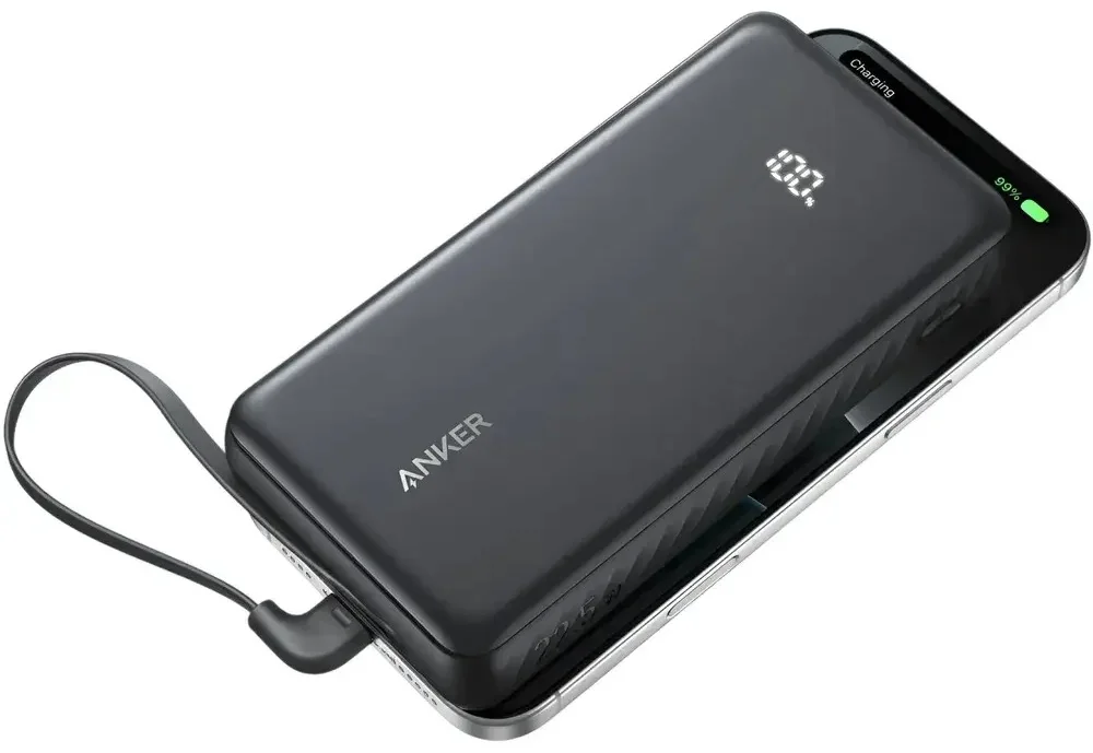 Портативный внешний аккумулятор Anker 20000mAh (A110EH11) Черный 3
