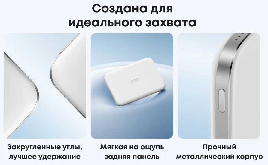 Портативный внешний аккумулятор Anker Nano 5000mAh (A1665H21) Белый 6