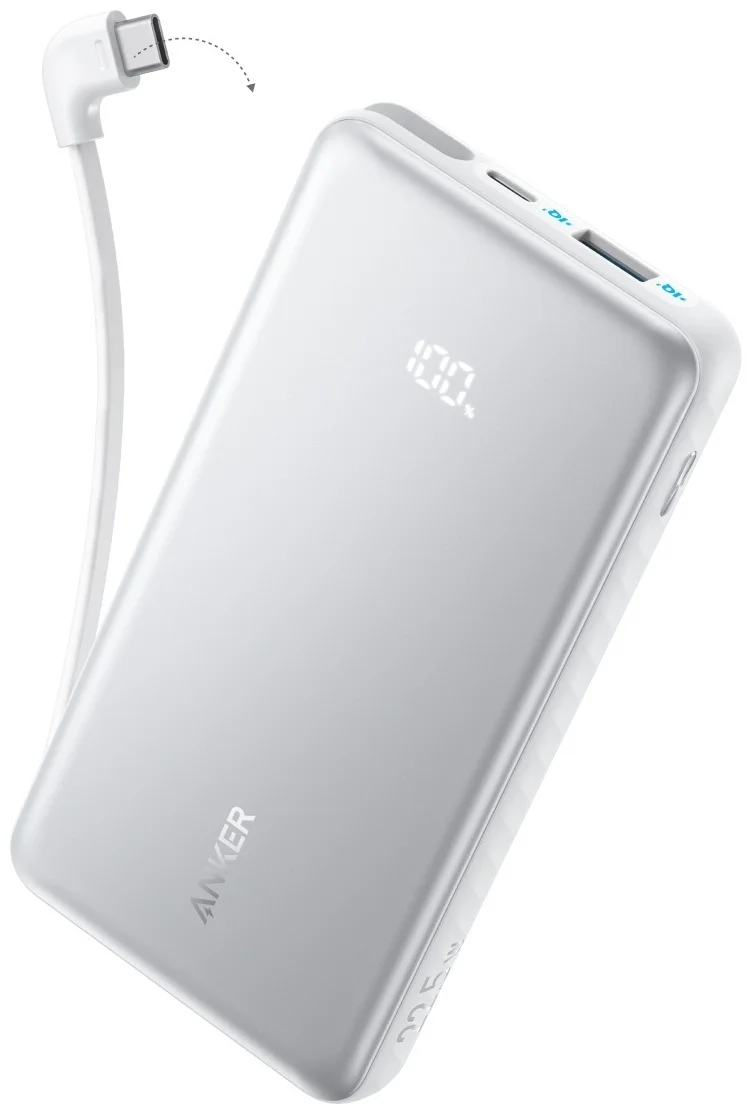 Портативный внешний аккумулятор Anker Zolo 10000mAh (A110DH21) Белый 2