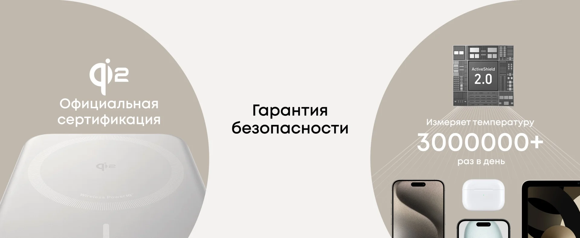 Портативный внешний аккумулятор Anker MagGo 10000mAh (A1654H21) Белый 5