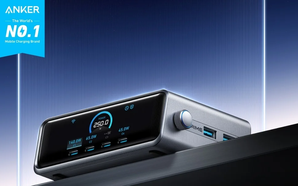 Адаптер питания Anker Prime Charger GaNPrime (A2345341) 3
