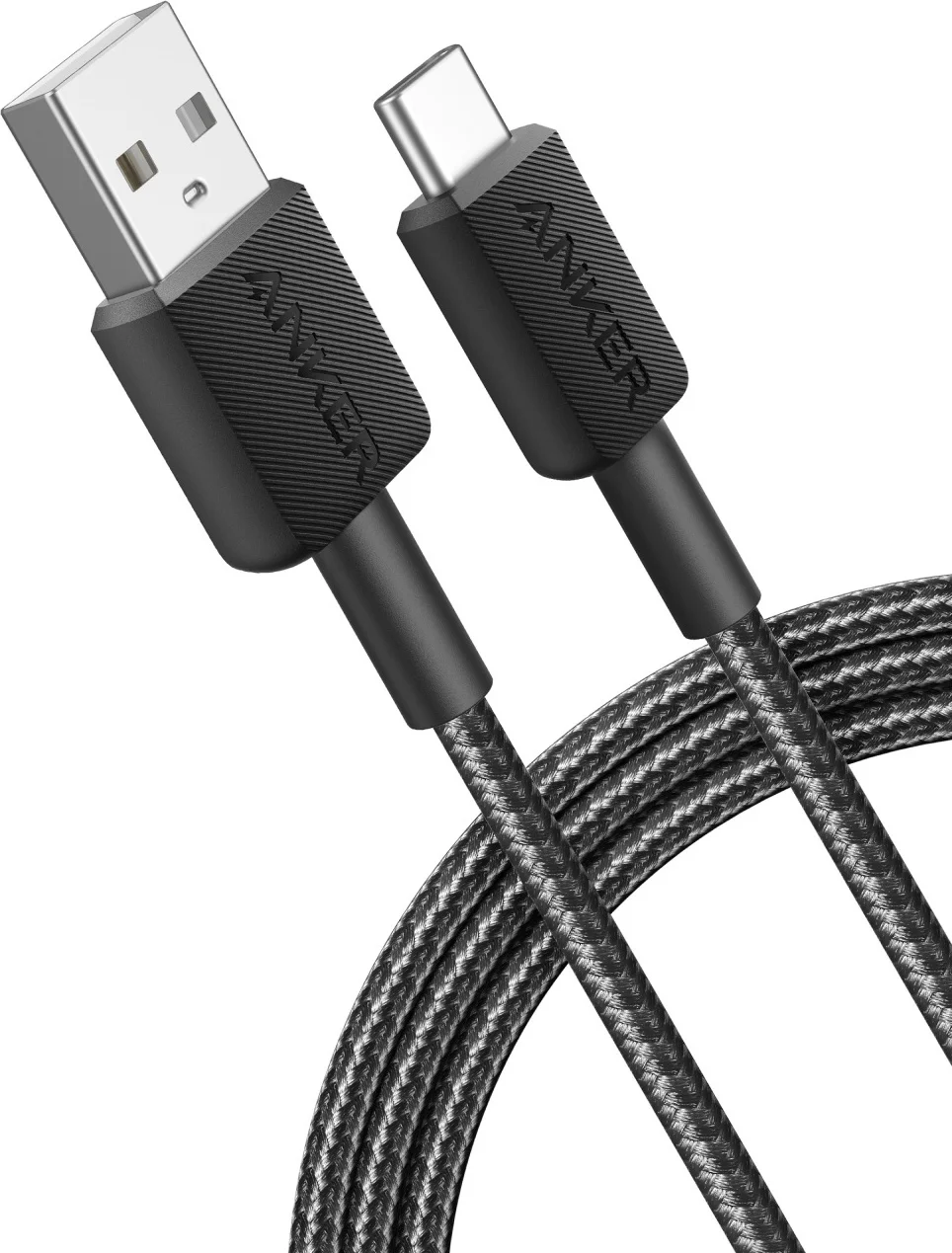 Интерфейсный кабель Anker 322 USB-C to USB-C Cable 1М (A81H5G11) Черный 2