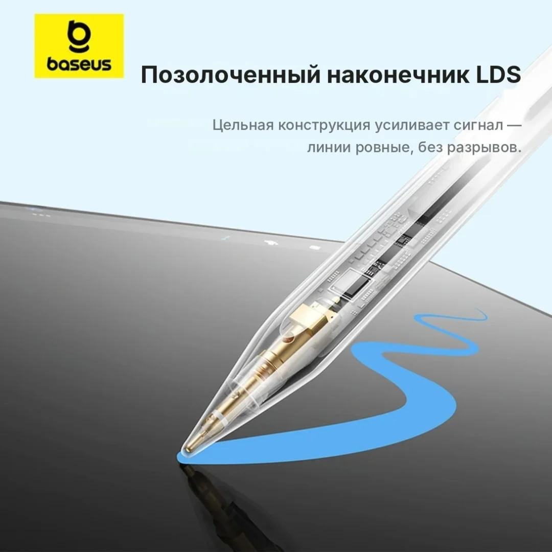 Стилус Baseus Smooth Writing 3 White (P80080806213-00) 6