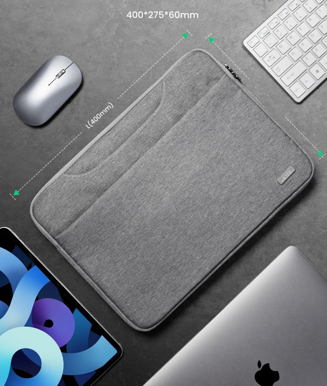 Сумка для ноутбука UGREEN LP437 Laptop Bag 15"-15.9" (Gray), 30325 4