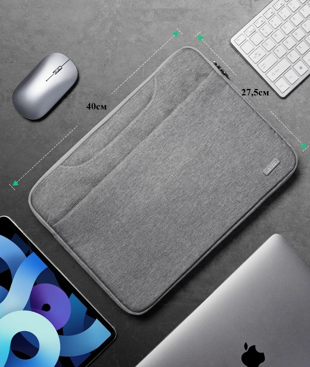 Сумка для ноутбука UGREEN LP437 Laptop Bag 15"-15.9" (Gray), 30325 8