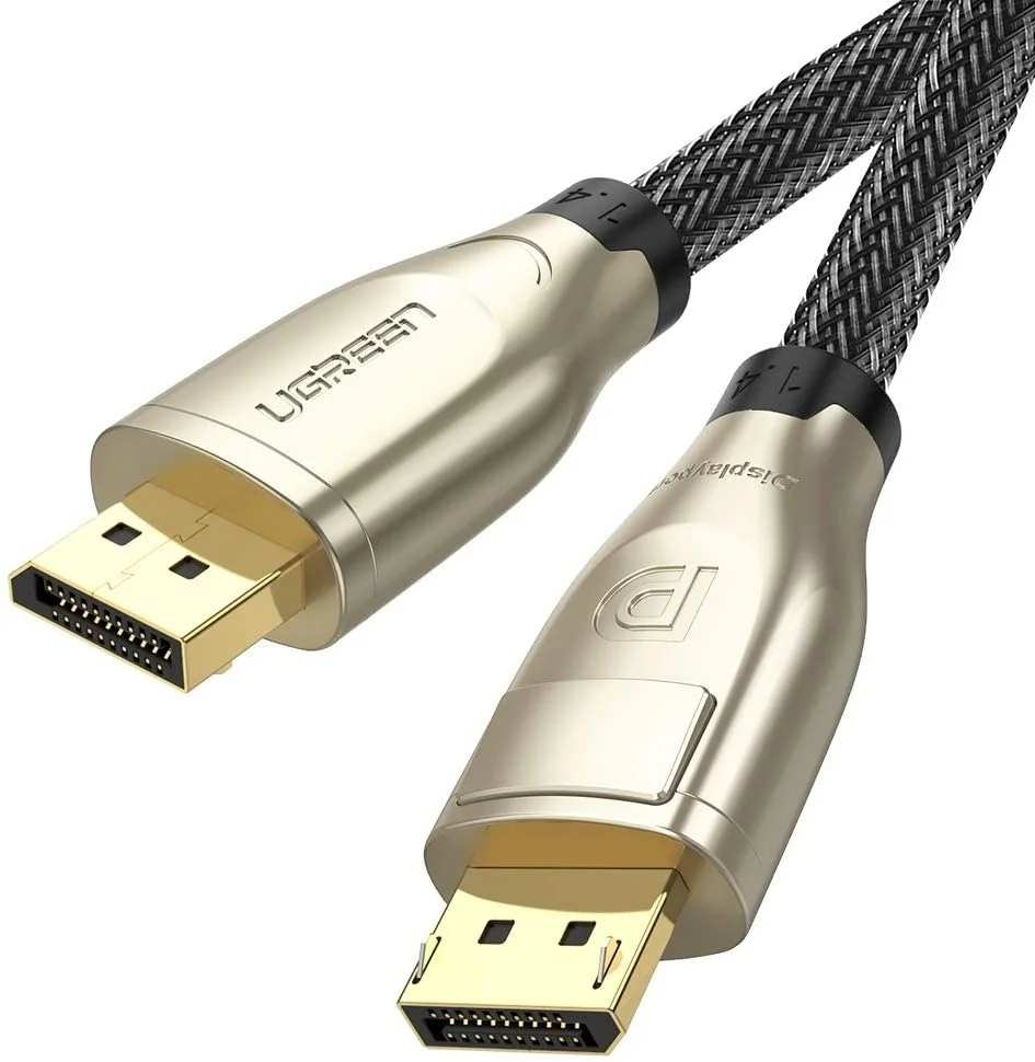 Кабель Ugreen DP112 DisplayPort 1.4, 8K, 3m (Black) 60844