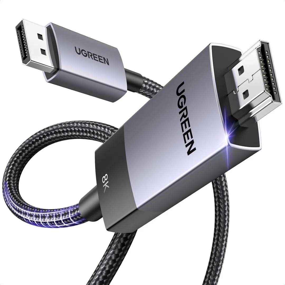 Кабель Ugreen DP115 80397 DP Male To HDMI 8K Cable 2m 2