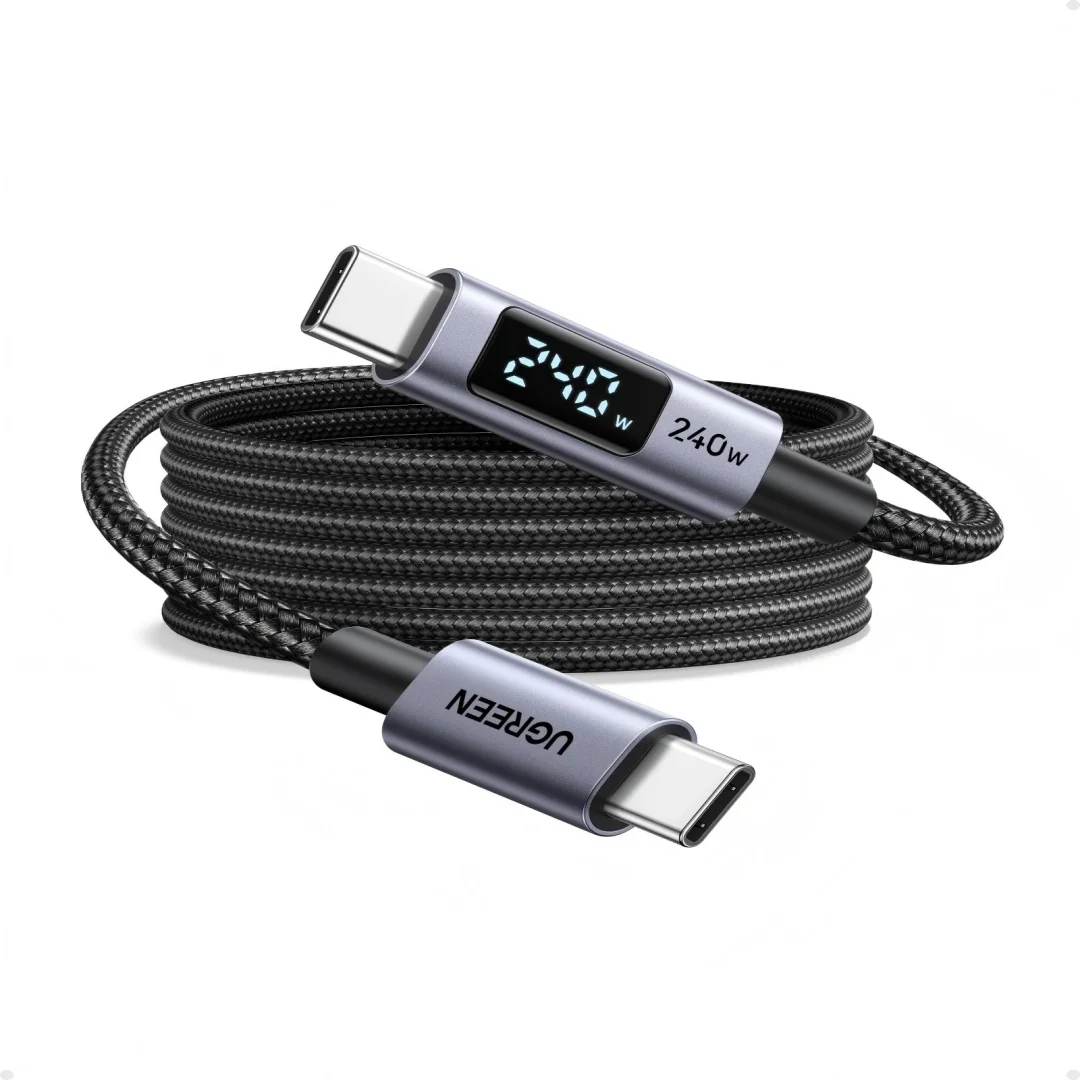 Зарядный кабель Ugreen L531 USB-C to USB-C PD Fast Charging  Cable 240W Max 3m, 65868 2