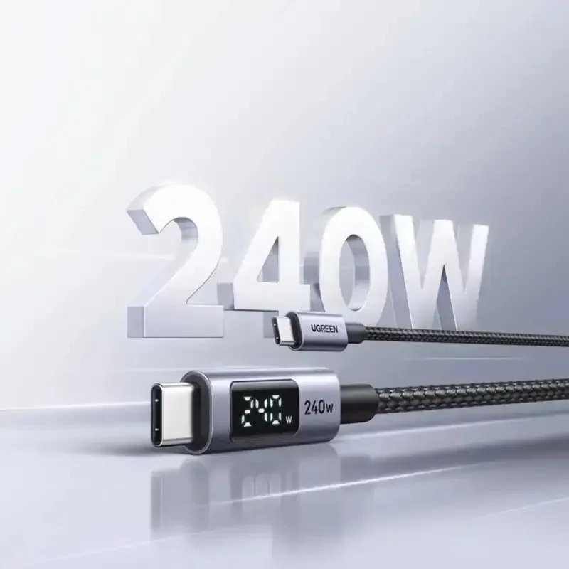 Зарядный кабель Ugreen L531 USB-C to USB-C PD Fast Charging  Cable 240W Max 3m, 65868 8